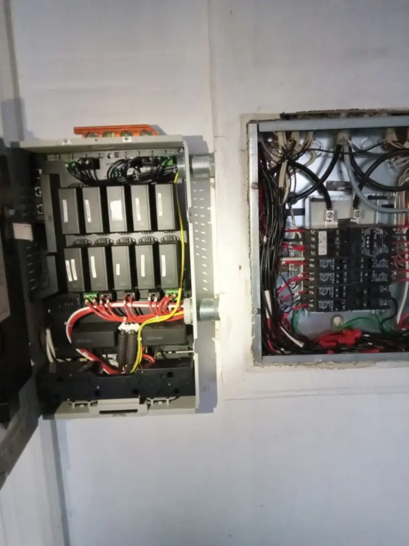Electrical panel upgrade completed for Electrical Troubleshooting in Gray